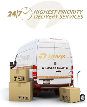 TIMAX delivery vehicle